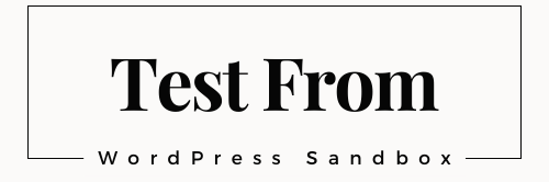 TestFromXYZ White Logo