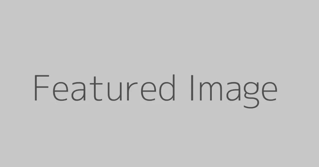 Dummy Featured Image